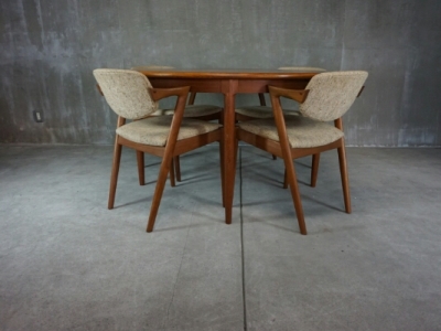 ■Kai Kristiansen(カイ・クリスチャンセン) Dining Table Set No.42 chair×4